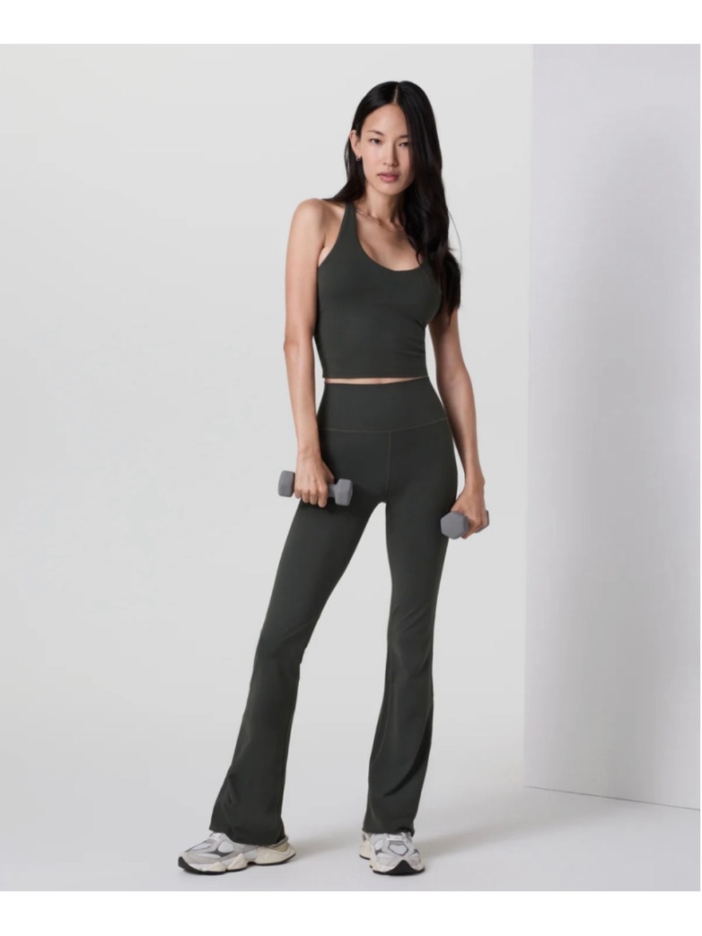 Women's Vuori Halo Slim Flare Leggings XL Green